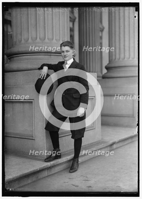 William Mckinely, Senate Page, between 1914 and 1918. Creator: Harris & Ewing.