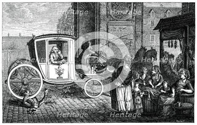 The Doctor Hurts His Rival, (1885).Artist: Bonnardot