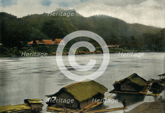 'Poste De Trai-Hut', (Stilt House), 1900. Creator: Unknown.