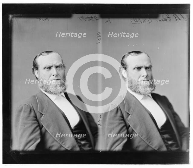 John R. Eden of Illinois, 1865-1880. Creator: Unknown.