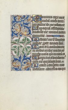 Book of Hours (Use of Rouen): fol. 117v, c. 1470. Creator: Master of the Geneva Latini (French, active Rouen, 1460-80).