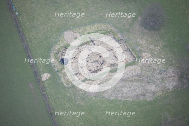 Binchester Roman fort (Vinovia), County Durham, 2016. Creator: Matthew Oakey.