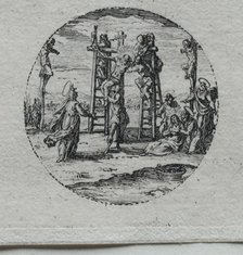 The Mysteries of the Passion: The Crucifixion. Creator: Jacques Callot (French, 1592-1635).
