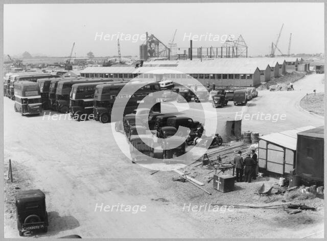 Berkeley Power Station, Berkeley, Ham and Stone, Stroud, Gloucestershire, 29/04/1957. Creator: John Laing plc.