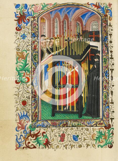 Mass for the Dead; Book of Hours, about 1430-1440. Creator: Fastolf Master.