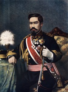 Emperor Meiji of Japan, late 19th-early 20th century. Artist: Unknown