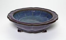 Foliate Dish with Three Feet, Song dynasty (960-1279). Creator: Unknown.