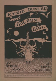 Kyzie Dunlee a golden girl., c1895. Creator: Unknown.