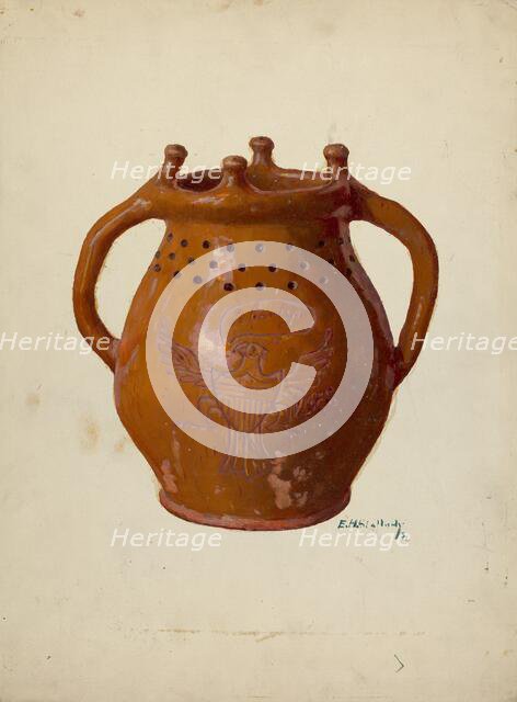 Jar, 1936. Creator: Eugene Shellady.