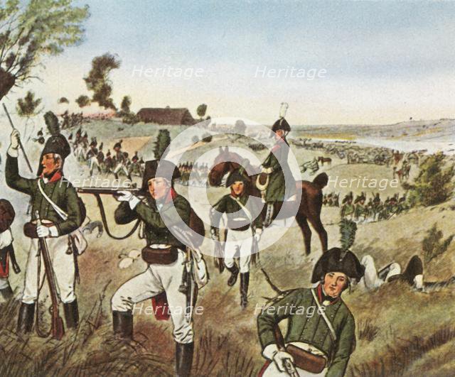 A ray of sunshine in the midst of dark days, 26 October 1806, (1936). Creator: Unknown.