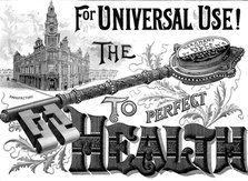 Advertisement for Beecham's Pills - the Key to Perfect Health, 1895. Creator: Unknown.