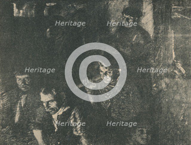 'The Burst Pipe', 1919. Artist: Daniel Albert Veresmith.