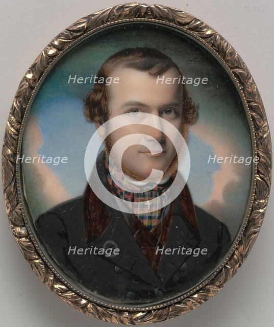 Self-Portrait, ca. 1846. Creator: John Henry Brown.