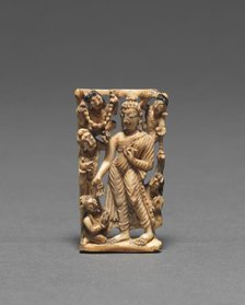 Walking Buddha, 8th Century. Creator: Unknown.