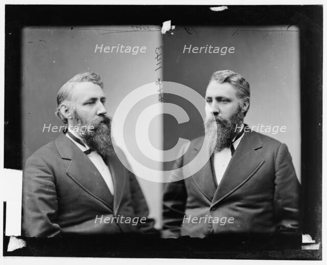 J. Warren Keifer of Ohio, 1865-1880. Creator: Unknown.