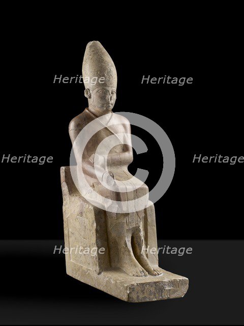 Statue of King Khasekhem, IInd Dynasty (c2775 BC-c2650 BC). Artist: Unknown.