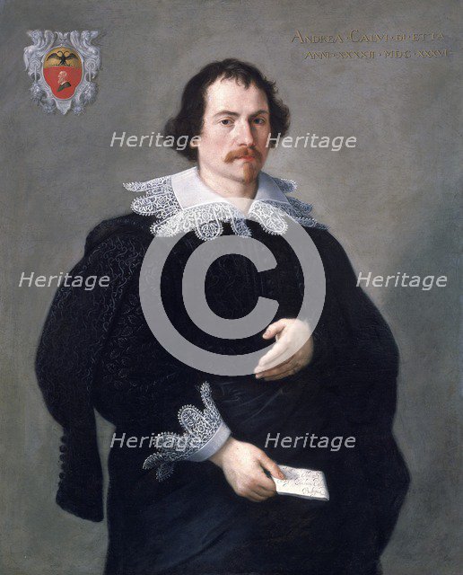 Andrea Calvi (b.1590), 1636. Creator: Francesco Albani.