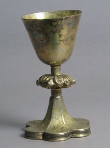 Chalice, German, 15th century. Creator: Unknown.