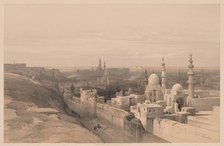 Egypt and Nubia: Volume III - No. 26, Cairo, Looking West, 1838. Creator: Louis Haghe (British, 1806-1885).