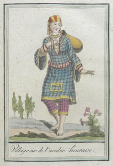 Costumes de Différents Pays, 'Villageoise de l'Arabie Heureuse', c1797. Creators: Jacques Grasset de Saint-Sauveur, LF Labrousse.