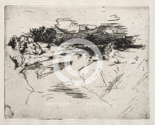 Miami River, near Cincinnati, Ohio. Creator: John Henry Twachtman (American, 1853-1902).