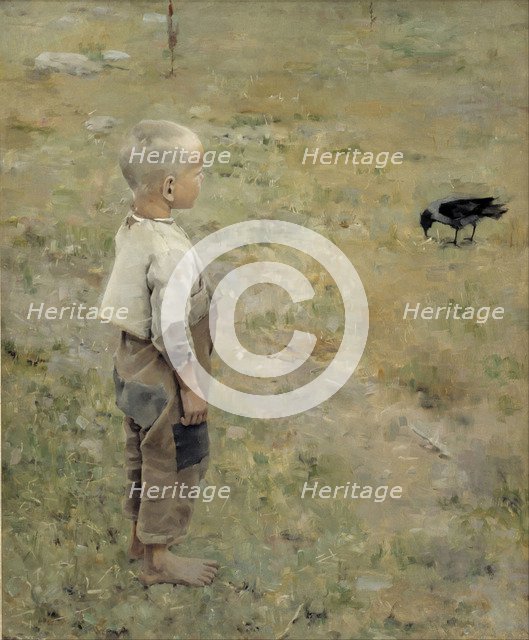 Boy with a Crow, 1884.