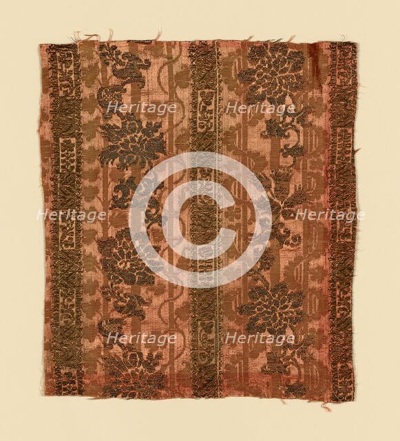 Fragment, Italy, 1650/1700. Creator: Unknown.