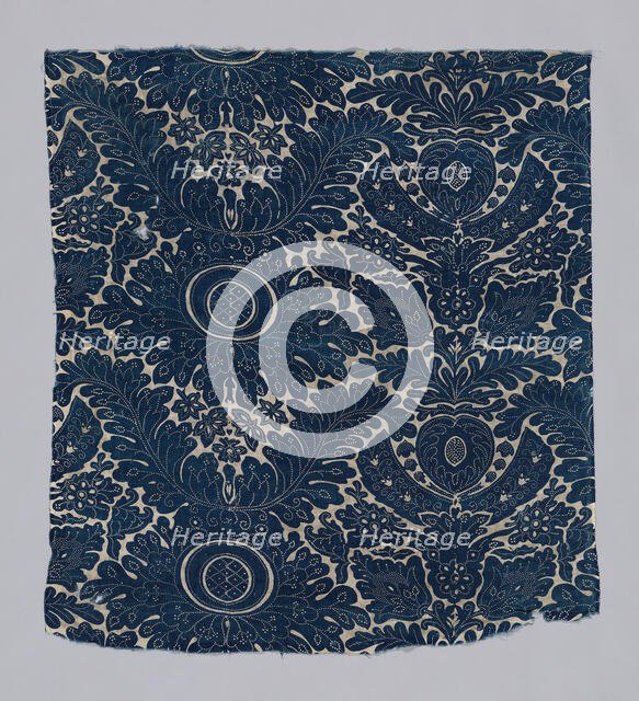 Fragment, France, 18th century. Creator: Unknown.