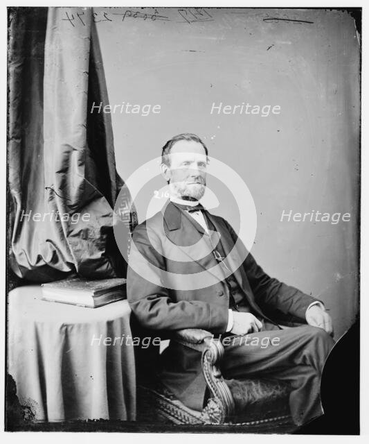 James Clark McGrew of West Virginia, between 1860 and 1875. Creator: Unknown.