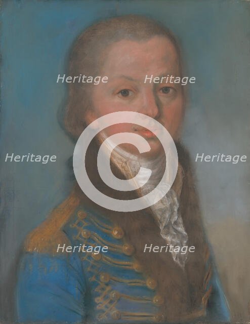 Portrait of Baron Joseph Mednyánszky at Young Age, 1800-1810. Creator: Unknown.