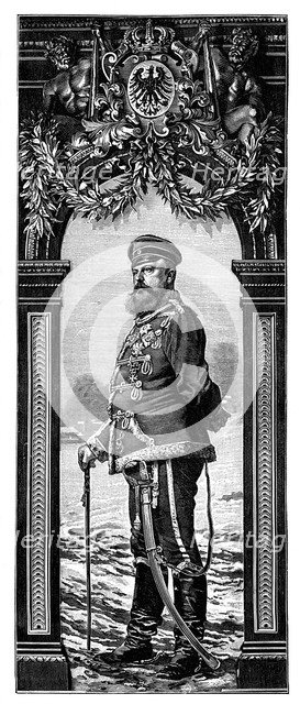 Prince Friedrich Karl of Prussia, (1900).Artist: Berner