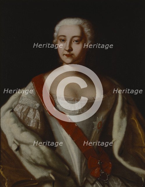 Portrait of Empress Elizabeth of Russia (1709-1762).