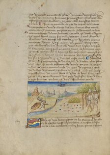 Kingdom of Sheba; Livre des merveilles du monde (Book of the Marvels of the World), about 1460-1465. Creator: Master of the Geneva Boccaccio.