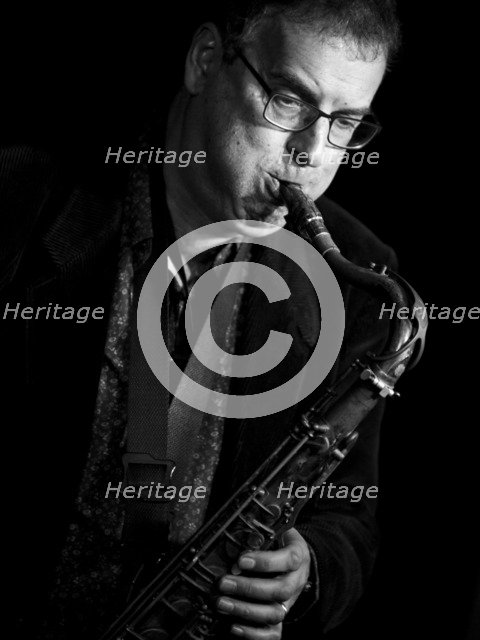 Theo Travis, 2017. Artist: Alan John Ainsworth.