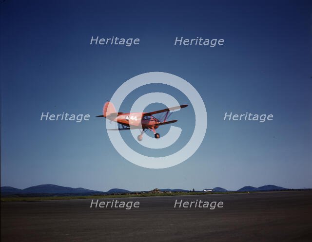 Civil Air Patrol Base, Bar Harbor, Maine, 1943. Creator: John Collier.