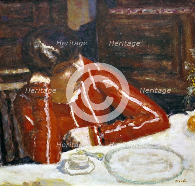 'Woman in Red Top', c1920. Artist: Pierre Bonnard