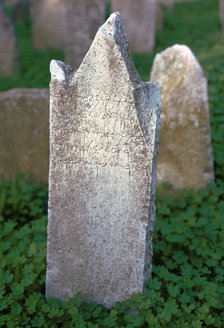Punic stela with a Phoenician inscription, 2nd century BC. Artist: Unknown