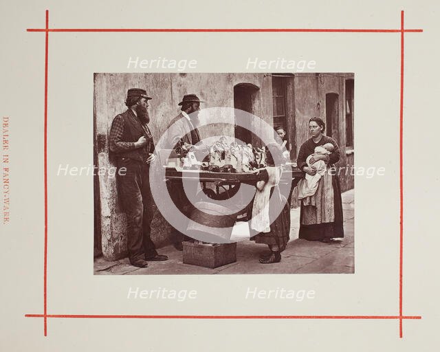 Dealer in Fancy-Ware, 1877. Creator: John Thomson.