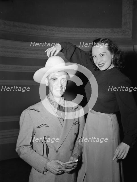 Portrait of Ernest Tubb, Carnegie Hall, New York, N.Y., Sept. 18-19, 1947. Creator: William Paul Gottlieb.