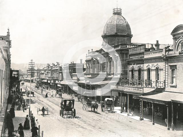 Rundle Street, Adelaide, Australia, 1895.  Creator: York & Son.
