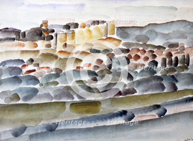 'Passage through the Chateau-fort', c1918-1936. Artist: Eugene Dabit