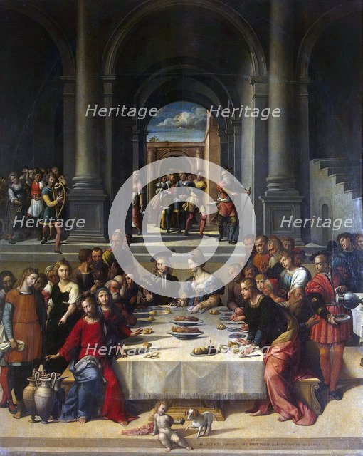 The Marriage at Cana', 1531. Creator: Garofalo, Benvenuto Tisi da (1481-1559).