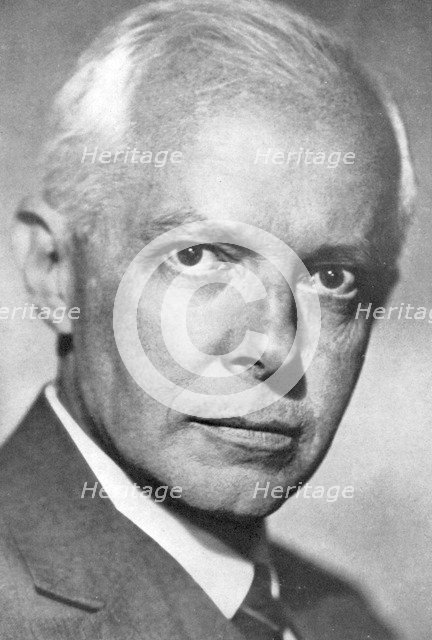 Bela Bartok (1881-1945), Hungarian composer and pianist. Artist: Unknown