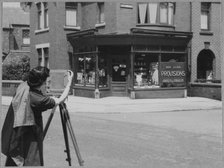 Royal Air Force No. 2 School of Photography, Palatine Road, Blackpool, 1942-1943. Creator: Barnet Saidman.