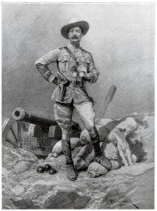 Major General Robert Baden Powell (1857-1941), 1900. Creator: Richard Caton Woodville II.