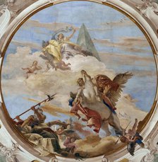 Bellerophon on Pegasus, ca 1746. Creator: Tiepolo, Giambattista (1696-1770).