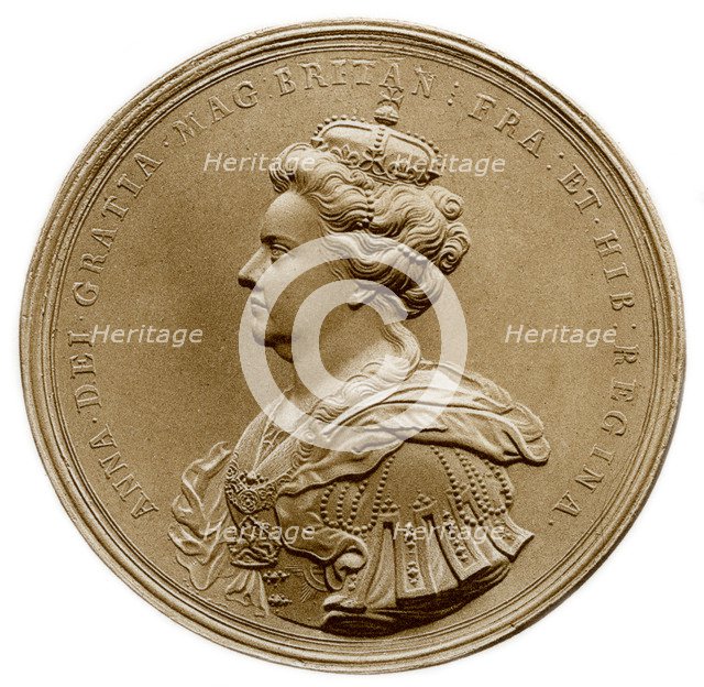 Queen Anne, 1702, (1906). Artist: Unknown