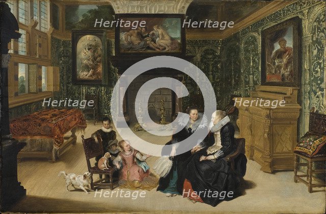 Interior, called Rubens' salon.