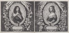 Louis XIII and Anna d'Austriche, 1643. Creators: Balthasar Moncornet, Pierre Mariette.