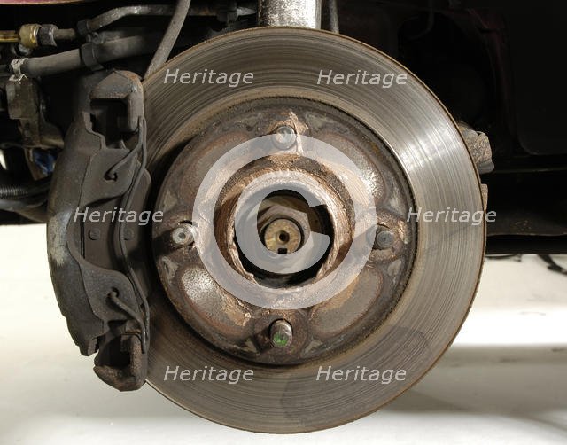 2001 Ford Ka brake disc. Creator: Unknown.
